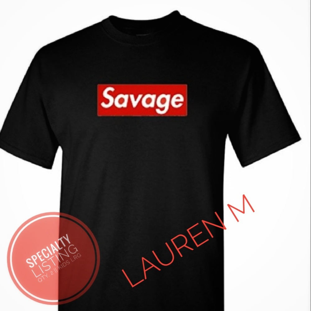 SAVAGE PRINTED KIDS TEES 2 Pk.